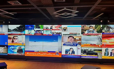 电视台监测中心