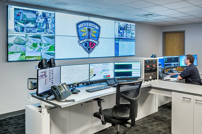 安全运营中心(SOC)指挥控制室